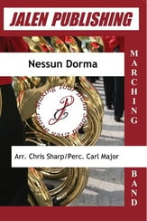 Nessun Dorma Marching Band sheet music cover